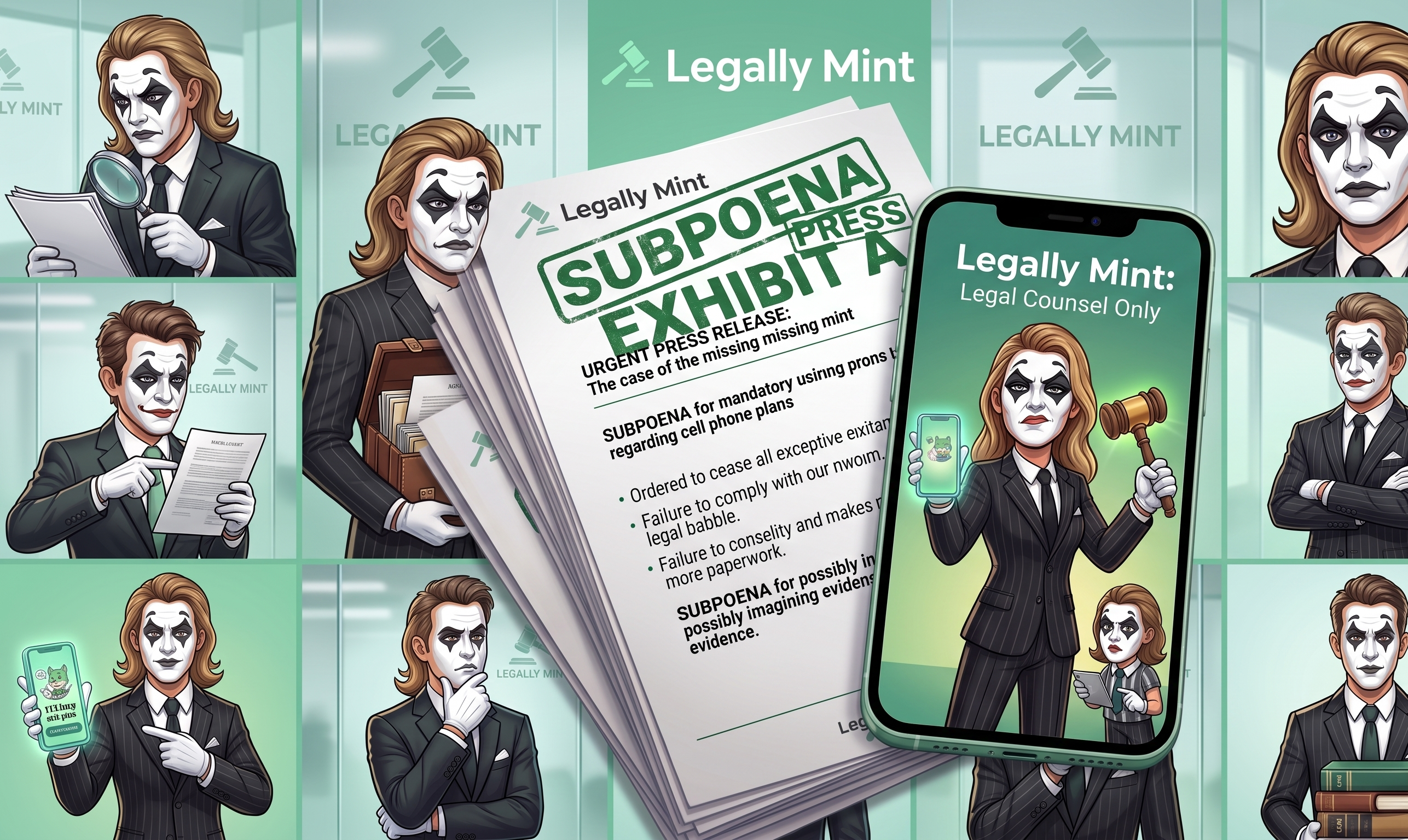 Counsel Flake Subpoena Press photo