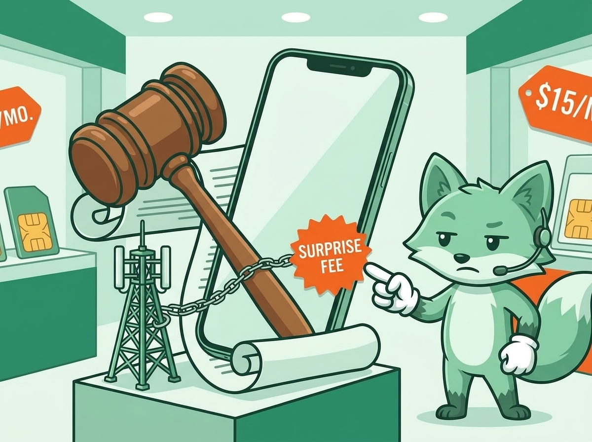 Phone locked to a gavel contract